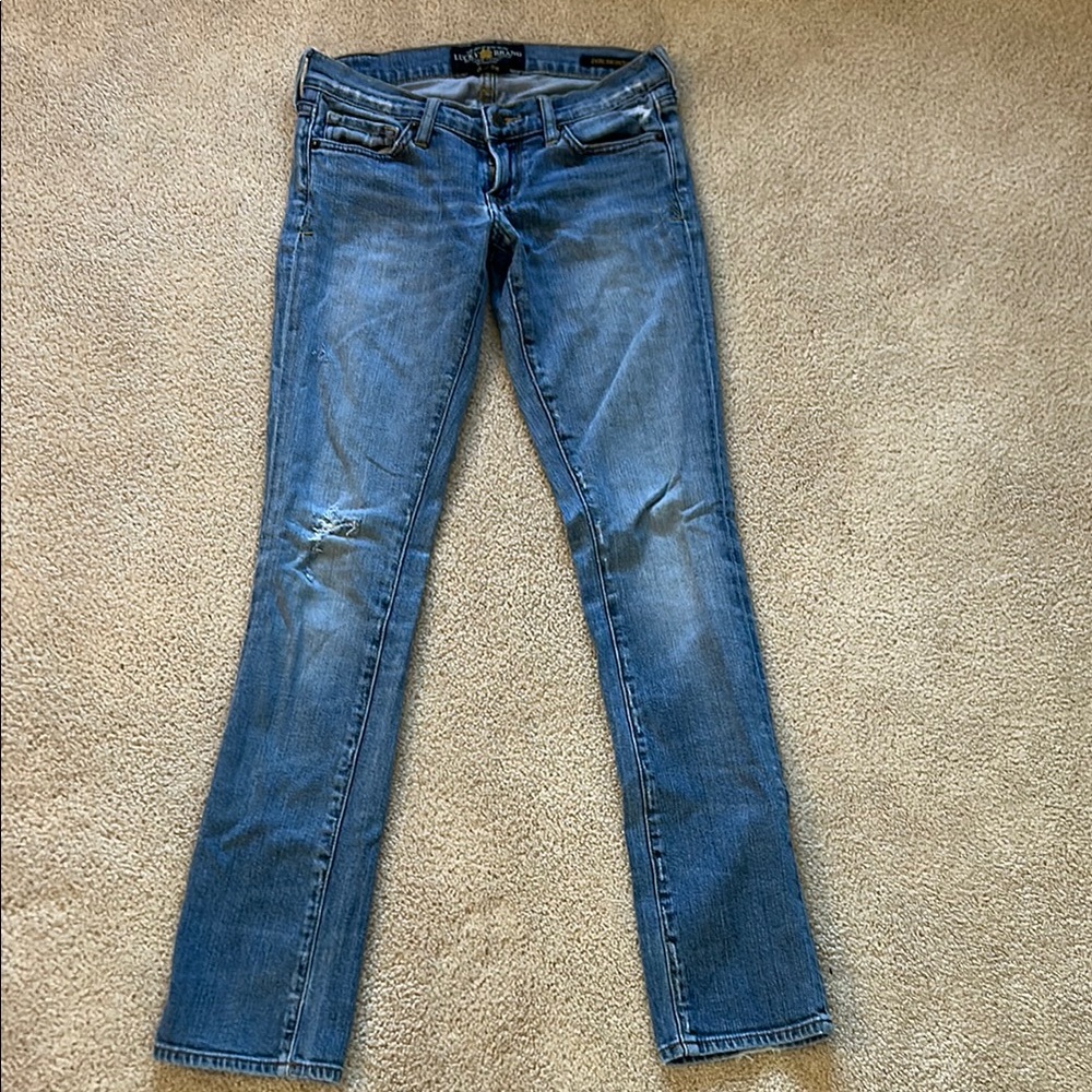 Lucky Brand Zoe Skinny Jeans Size 0/25